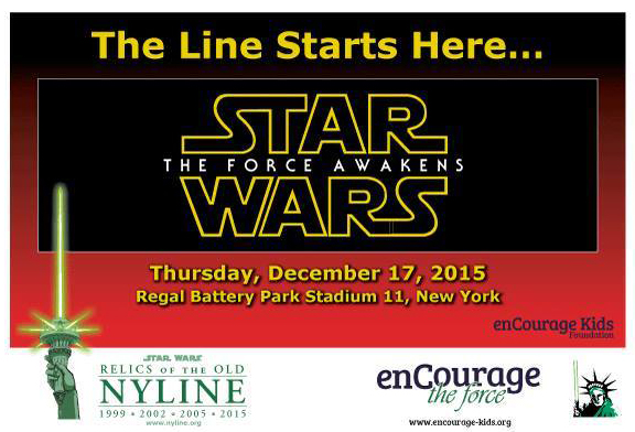 the force awakens signage