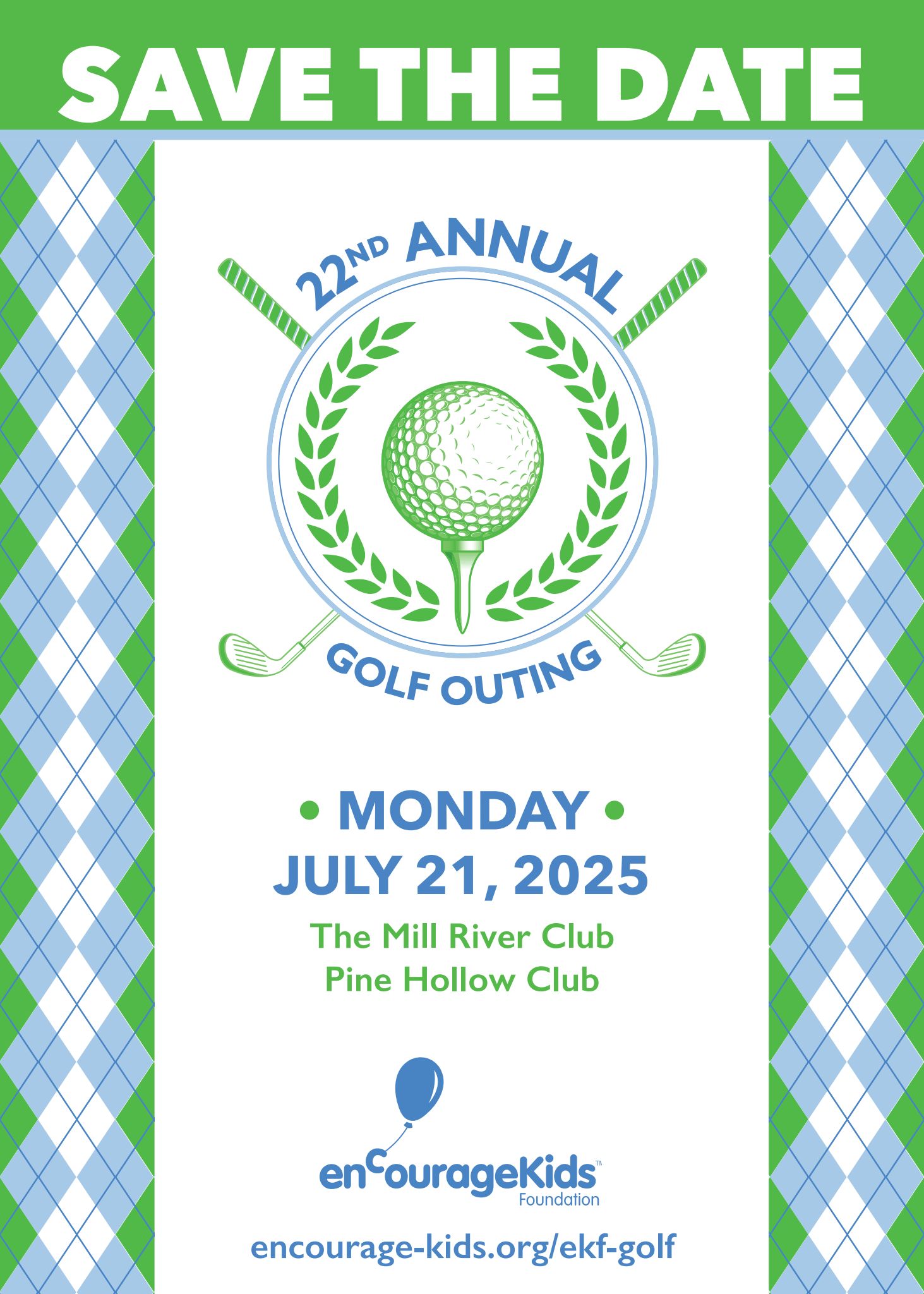 2025 EKF Golf Save the Date